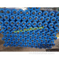 Riem transportband stalen troggen met Idler Roller Rodillos